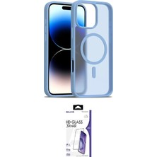 Nuveden Ieg™ Iphone 16 Pro Max Kılıf Siluet Minimal Prime - Siyah Bilvis 3x Ar Hd Cam Ekran Koruyucu