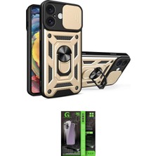 Nuveden Ieg™ Iphone 16 Kılıf Ahenk Klasik - Şeffaf 360 Full Body Arka Koruyucu