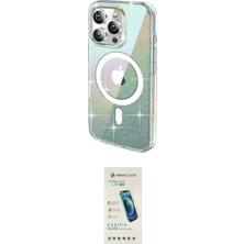 Nuveden Ieg™ Iphone 15 Pro Kılıf Odak Modern Serisi - Şeffaf Pasifik Cam Ekran Koruyucu
