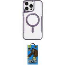 Nuveden Ieg™ Iphone 14 Pro Kılıf Yadigar Klasik Özel Seri - Siyah 18D Cam Ekran Koruyucu
