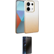 Nuveden Ieg™ Redmi Note 13 Pro 4g Kılıf Kıvılcım Minimal Özel Seri - Siyah 3D Antistatik Hayalet Ca