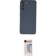 Nuveden Ieg™ Galaxy S21 Kılıf Ahenk Serisi - Siyah Hayalet Edge Cam Ekran Koruyucu