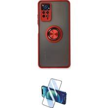 Nuveden Ieg™ Redmi Note 11 Pro Kılıf Yörünge Çizgi - Siyah 3D Antistatik Seramik Nano Ekran Koruyucu