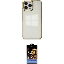 Nuveden Ieg™ Iphone 14 Pro Kılıf Doruk Doku Prime - Siyah Buffer Hayalet Cam Ekran Koruyucu