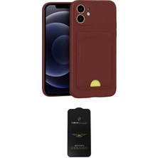 Nuveden Ieg™ Iphone 11 Kılıf Vadi Çizgi Prime - Siyah 6d Antistatik Mat Seramik Hayalet Nano Ekran Ko