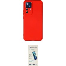 Nuveden Ieg™ Mi 12T Pro Kılıf Ahenk Serisi - Şeffaf Pasifik Cam Ekran Koruyucu