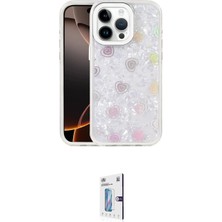 Nuveden Ieg™ Iphone 16 Pro Kılıf Odak Prime - Siyah Bilvis 0.18MM Plus Cam Ekran Koruyucu