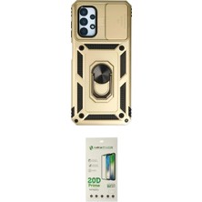 Nuveden Ieg™ Galaxy A33 5g Kılıf Ahenk Klasik - Siyah 20D Premium Cam Ekran Koruyucu