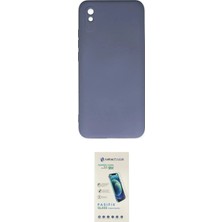 Nuveden Ieg™ Redmi 9A Kılıf Ahenk Serisi - Şeffaf Pasifik Cam Ekran Koruyucu