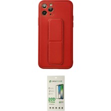 Nuveden Ieg™ Iphone 11 Pro Kılıf Akış Doku - Siyah 20D Premium Cam Ekran Koruyucu