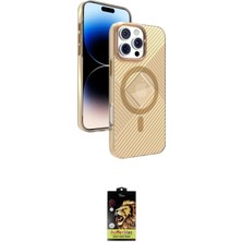 Nuveden Ieg™ Iphone 16 Pro Max Kılıf Nova Modern Prime - Siyah Buffer Cam Ekran Koruyucu