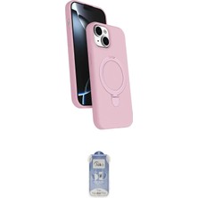 Nuveden Ieg™ Iphone 15 Plus Kılıf Iz Işık Koleksiyonu - Siyah Joko Magic 5d Cam