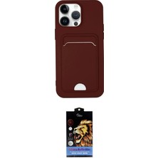 Nuveden Ieg™ Iphone 14 Pro Kılıf Vadi Çizgi Prime - Siyah Buffer Hayalet Cam Ekran Koruyucu