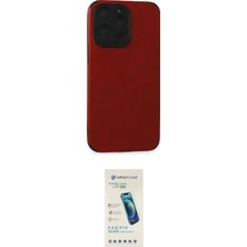 Nuveden Ieg™ Iphone 15 Pro Max Kılıf Doruk Asil Koleksiyonu - Şeffaf Pasifik Cam Ekran Koruyucu