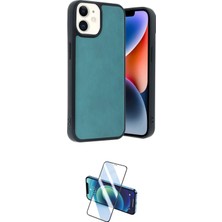 Nuveden Ieg™ Iphone 11 Kılıf Kıvılcım Işık Serisi - Siyah 3D Antistatik Cam Ekran Koruyucu