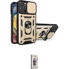 Nuveden Ieg™ Iphone 16 Pro Kılıf Ahenk Klasik - Siyah Bilvis 3D Cam Ekran Koruyucu