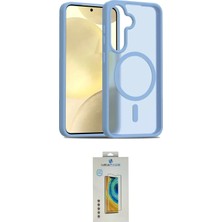 Nuveden Ieg™ Galaxy S24 Kılıf Siluet Minimal Prime - Siyah Polymer Nano Ekran Koruyucu