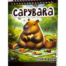 Jumpy Toys Capybara Karakter Sticker Defter Seti 1 Adet
