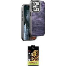 Teknoparkx Ieg™ Iphone 14 Pro Kılıf Atlas Minimal Özel Seri - Siyah Buffer Cam Ekran Koruyucu Tknprk-Tka