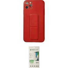 Teknoparkx Ieg™ Iphone 11 Pro Max Kılıf Akış Doku - Siyah 20D Premium Cam Ekran Koruyucu Tknprk-Tkaks3