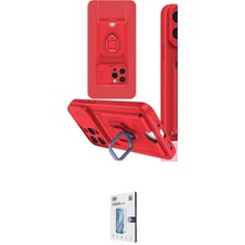 Nuveden Ieg™ Iphone 15 Pro Max Kılıf Vadi Form Prime - Siyah Bilvis 0.18MM Plus Cam Ekran Koruyucu