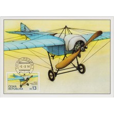 Banknoting Çekya 2014 Havacılık - Uçaklar Rapid 1912 Temalı Maksimum Kart.