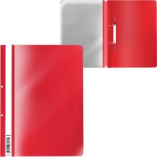 MiraLive Telli Dosya A4 Boyut 50'li Paket Kırmızı
