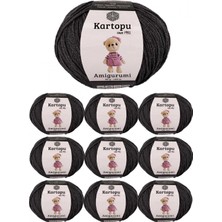 MiraLive 10 Adet Amigurumi El Örgü Ipi 50GR 995