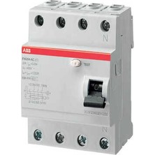 Abb 4X25 A 300 Ma Ac Tipi Kaçak Akım Rölesi