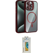 Teknoparkx Ieg™ Iphone 15 Pro Max Kılıf Yadigar Asil Koleksiyonu - Siyah Polymer Nano Ekran Koruyucu Tknp