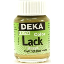 Deka Colorlack Fırınlanabilen Seramik Boyası 25 Ml. 10-94 Gold