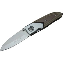 Aslanoğlu Store Crkt Cr 0145 Kamp Çakı 18 cm - Ahşap Saplı, Kılıflı, Kutulu