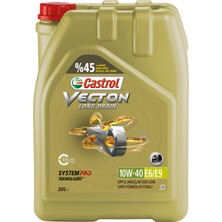 Castrol Vecton 10W-40 E6/E9 20 Litre Motor Yağı ( Üretim Yılı: 2023 )