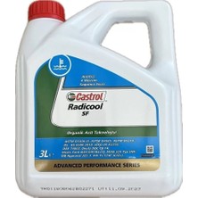 Castrol Radicool Sf 3 Litre Organik Kırmızı Konsantre Antifriz