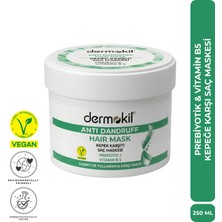 Dermokil Kepeğe Karşı (Prebiotic-Vit B5) Saç Bakım Maskesi 250 ml