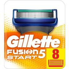 Gillette Fusion Start Yedek Tıraş Bıçağı 8 Adet