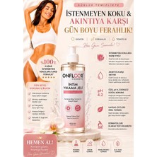 Onfloor İstenmeyen koku, ve Hassasiyet Karşıtı Bakım | Gün Boyu Ferahlık ve Özgüven | İntim Bakım Jeli pH 4.2 250 ml