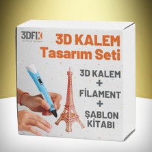 3DFIX 3D Kalem Tasarım Seti - Eğitici Öğretici Eğlenceli Set - Kendin Yap - Çocuklar İçin Hediye