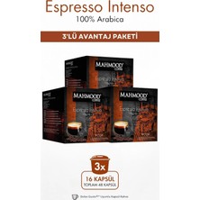 Mahmood Coffee Mahmood Dolce Gusto Espresso Kapsül Kahve 16 Adet x 3 Kutu