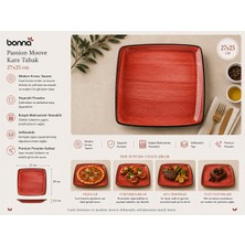 Bonna Passion Moove Kare Tabak 27*25 Cm