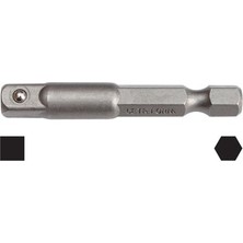 Ceta Form 1/4''*1/4'' 50 mm Lokma Adaptörü 1 Parça Paslanmaz Çelik Malzeme