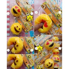 Oyuncak Sahili Smile Emoji Gülen Suratlar 2 Adet Birden Sukuşi Skuşi Squishy Esnek Stres Oyuncakları Squıshy