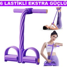 Mrt Bilişim 6 Lastiklli Body Trimmer Egzersiz Aleti Kol, Karın ve Kalça İçin Ekstra Güçlü