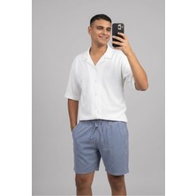 Fırfır Moda Dokuma Modal Şort