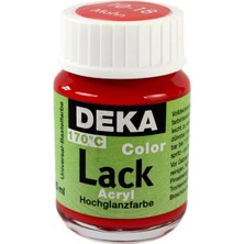 Deka Colorlack Fırınlanabilen Seramik Boyası 25 Ml. 10-18 Mohn