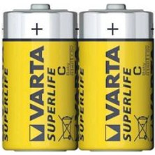 Aslanoğlu Store Varta C Boy  Çinko Karbon Super Lıfe ( 2 Li Shrınk )