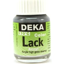 Deka Colorlack Fırınlanabilen Seramik Boyası 25 Ml. 10-96 Silber (Gümüş)