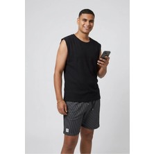 Fırfır Moda Oversize Basic Kolsuz Tshirt
