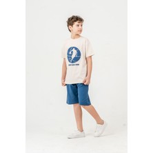 Mackays Erkek Çocuk Basketbol Temalı T-Shirt Şort 2'li Takım