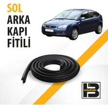 B&M Kauçuk Ford Focus Hatchback (2.nesil) Sol Arka Kapı Fitili BM03458